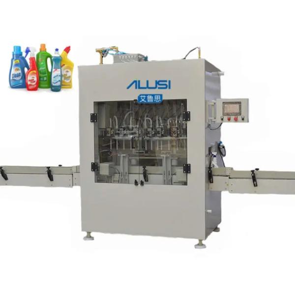 Automatic anti corrosion stain remover filling machine strong Acid Liquid Bleach