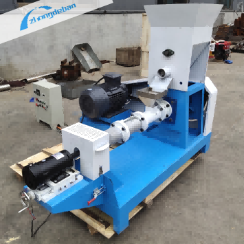 Customized Fish Feed Extruder Machine With Heating And Puffing Functions 40-250kg/H