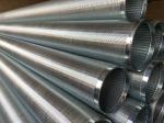 High Porosity Low Carbon Galvanized Johnson V Wire Screen For Shallow Well