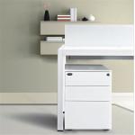 0.5mm-0.8mm Mobile Metal Pedestal Office Equipment For Storage File