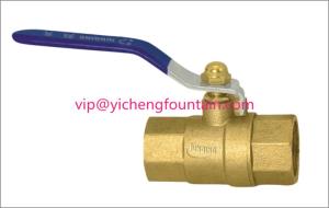 Wholesale 1/2&quot; - 4&quot; Brass Water Fountain Equipment Ball Valve Adjust The Spray Water Fountain Nozzles With Handle from china suppliers