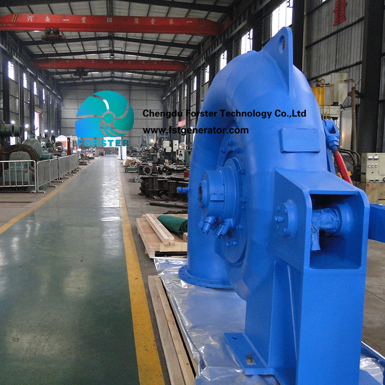 Low Loss Horizontal / Vertical Hydro Turbine Generator 0.77-2.78m3/S Flow