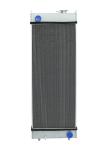 Construction Machinery Aluminum E320D Silver Excavator Radiator