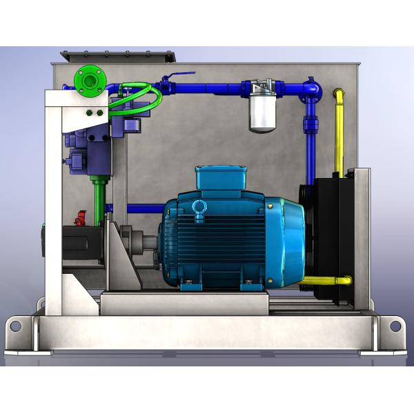 Professional Concentric Hydraulic Power Units With Low Noise Motor CE