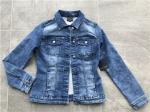 Professional Ladies Denim Jacket Button Through Trucker Jacket TW76185