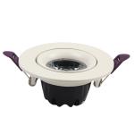 Ip65 Cob Fireproof LED Recessed Downlight 5W 7W 12W 18W CRI 80