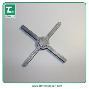 Wholesale Manufacture cast aluminum fence ornament aluminum railing flower from china suppliers