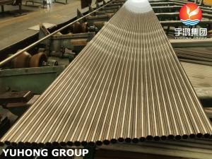 Wholesale ASTM B111 HFW C71500 Copper Alloy Steel Fin Tube , Tubo Aletado from china suppliers