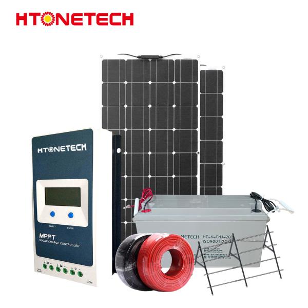 Htonetech Off Grid Solar Panel Kits 30KW 40KW 89KW For Caravan