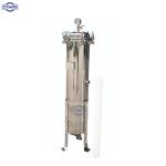 water treatment SUS 304/316 stainless steel magnetic single cartridge bag water
