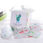 Absorbent Paper Promotional Drink Coasters / Custom Round Coasters For Drinks