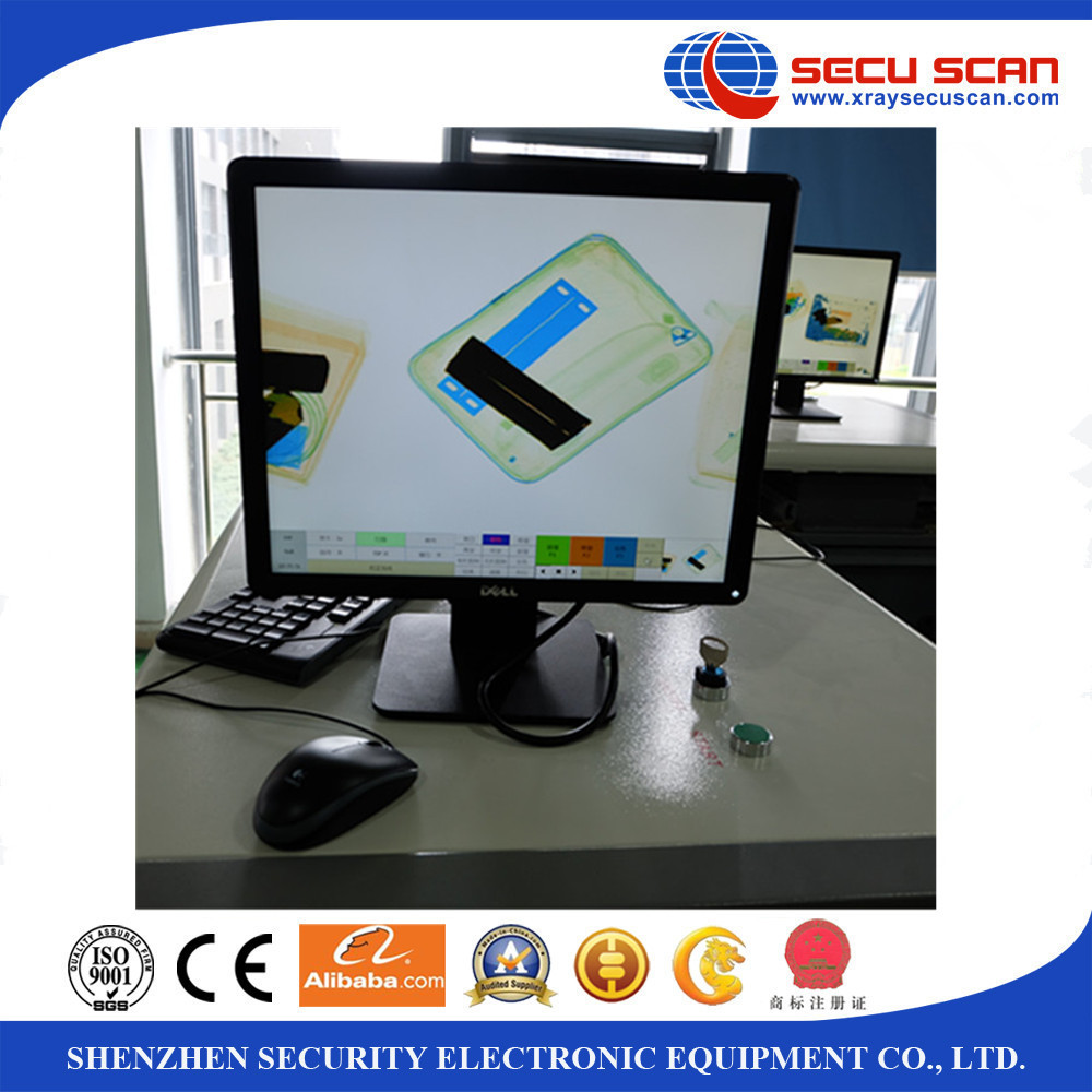 Small Size Baggage X Ray Security Scanner Support Multi Language