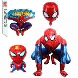 Wholesale Cartoon Spiderman Inflatable Helium Toy Foil Balloon from china suppliers
