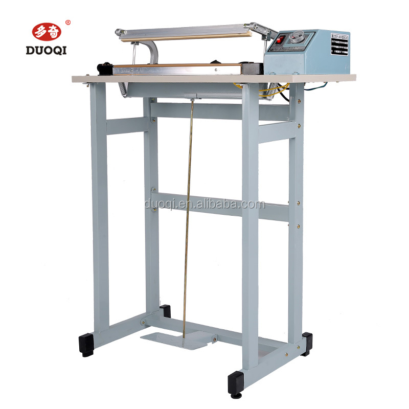 SF-400 DUOQI Plastic Bag Foot Pedal Heat Sealing Machine with Cutting and Sealing Type