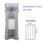 70 Microns Air Column Cushion Bag 24x41cm Shockproof