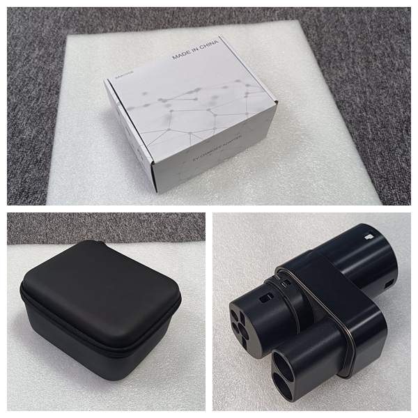 Ev Adaptor Charger Adapter Electric Vehicle Charging TPC CCS2 TO Type2 For Tesla Model 3/s/x/y