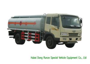 Wholesale FAW 15000Liter Mobile Fueling Trucks / Fuel Tanker Truck With PTO Fuel Pump from china suppliers