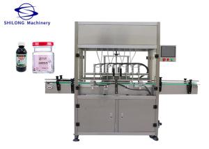 Wholesale Fruit Juice 4 Head Automated Bottle Filling Machine GMP 0.8MPa 300kg from china suppliers