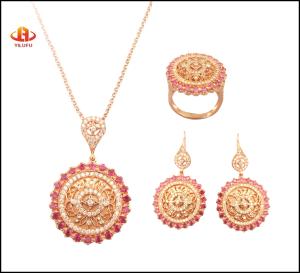 Wholesale Classic Silver 925 Jewelry Set With AAA Cz Stone Dangle Pendant from china suppliers