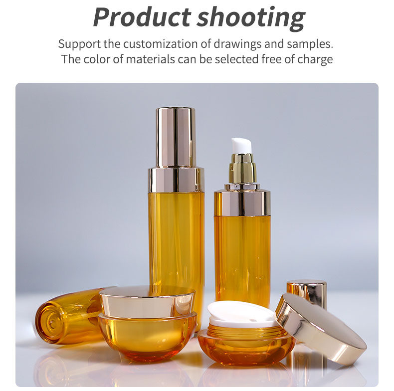 50g 20g Eye Cream Container Luxury Acrylic Bottle Set For Cosmetic Packaging