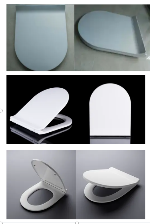Polypropylene Wc European Plastic Toilet Seat Cover With Sustainable Characteristics