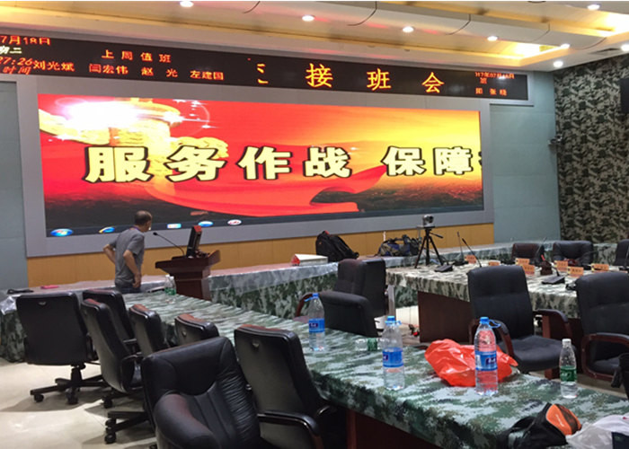 SMD 1010 Indoor Full Color LED Display Screen P1.875 Customized Dimension