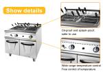 Powerful 800×900×850 70 Gas Restaurant Cooking Equipment with LPG/NG 31 Power