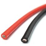 Highly flexible silicone cable Flexible silicone wire cable heat-resistant