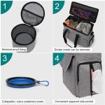 Dog Travel Bag Weekend Pet Travel Set For Dog And Cat,Airline Approved Tote