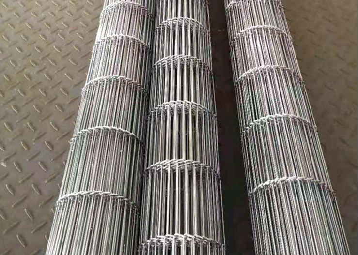 Chain 304 Ss Wire Mesh Conveyor Belt Width 800mm