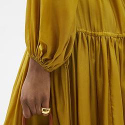 Custom Ladies Dress Tie Waist Long Sleeve Casual Dress