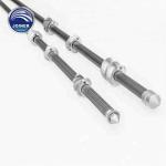Twin Screw Shaft Plastic Extruder Screw Design Extruder Screw Parts DH2F