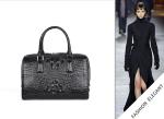 New zipper large capacity women's crocodile leather handbag for lady