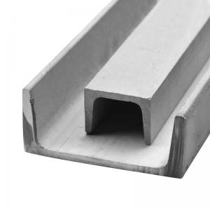 China Pickled Polished Stainless Steel U Channels 304 H Beam Construction Shipbuilding Industry on sale