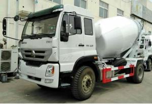Wholesale Brand New HOWO Concrete Mixer Truck 4x2 Light Duty 6cbm Sinotruck from china suppliers