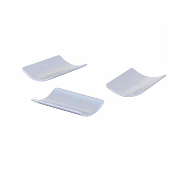 NdFeB Sintered Neodymium Magnet Rare Earth Arc Magnets With Zinc Coating