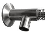 DN8 No Leakage Stainless Steel Sample Valve , Sanitary Pipe Fittings And Valves
