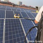 Solar Scrubbers Double-Disc Rotary Brush for Cleaning Photovoltaic Panels CIF