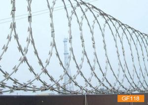 Wholesale BTO-22 Galvanized Razor Wire Coils Concertina Barbed Wire from china suppliers