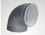 Recyclable Poly Lined Pipe Fittings / Poly Tube Fittings Shock Absorption