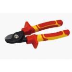 Insulated 207g 1 AWG Side Cutting Plier 6'' 160mm Heavy Duty Steel Wire Cutters