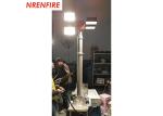4.5m vehicle roof mount pneumatic telescopic mast light tower-dual tilting