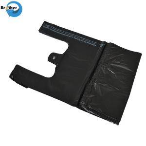 China Retail Custom Printed Plastic Vest Carrier Bag Supermarket Heavy Duty Biodegradable Shopping Bags on sale