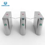 Bi - Directional Pass Flap Barrier Gate 304 Stainless Steel Housing Brushless