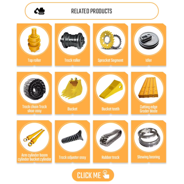 16x60 Excavator Sprocket Track Bolt, Heavy Duty Undercarriage Bolt for Construction Machinery