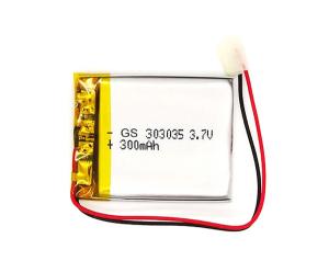Wholesale Lithium Polymer 3.7 Volt Battery 10g 300mAh 303035 For Emergency Lighting from china suppliers