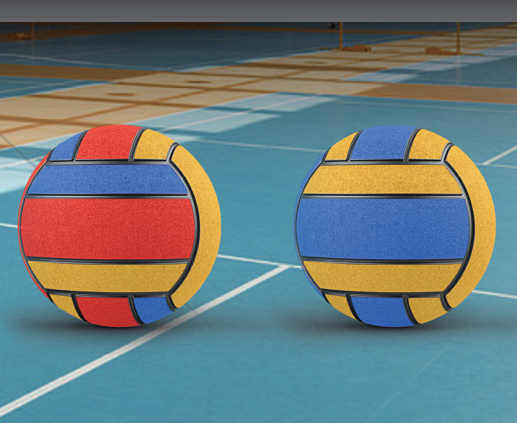 Size 5 Custom Cork Volleyball Balls Waterproof For Backyard Playground