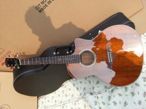 Wholesale Custom KOA body acoustic guitar KOA electric acoustic guitar Free Shipping Sunset finish KOA acoustic from china suppliers