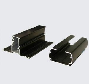 Wholesale Drawbench / Wooden Transfer Aluminum Window Extrusion Profiles Dark Bronze For Restaurant from china suppliers