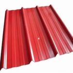 Prepainted Galvanized PPGI Roofing Sheet Steel Metal Width 750-1250mm